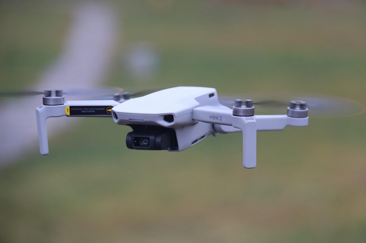 DJI Mini 2 im Flug